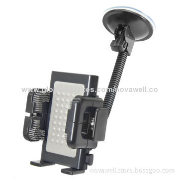 Universal Car Mount Holder for Mobile Devices with 42-116mm Width, OEM Orders Welcomed